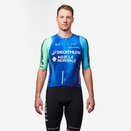 VAN RYSEL RCR PRO Official Road Cycling Jersey - Decathlon AG2R La Mondiale
