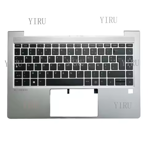 L+ N40111-051 For HP Alcon EliteBook 645 G10 Palmrest With backlight Keyboard FR