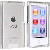 Clear Crystal Transparent Full Hard Snap-On Skin Case Cover Compatible with iPod Nano 7 7th Gen 8 8t