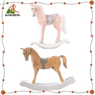 [Buymorefun] Rocking Horse Tabletop Decoration for Bedroom Party Supplies Children's