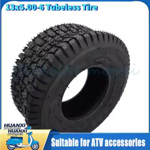 ATV tire 13X5.00-6 vacuum tire is suitable for 50cc 70cc 110cc small ATV beach bike kart front or re