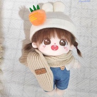 ELLSWORTH 20cm Cotton Doll Clothes, Bear Mini Clothes Cotton Doll Costume Accessories, Plaything Clo