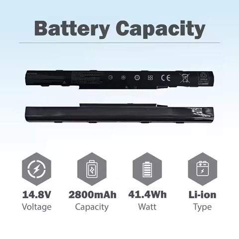 AS16A5K AS16A8K 14.8V 41.4Wh Battery Replacement For Acer Aspire E15 E5-575 N16Q2 E5-576G E5-575G E5