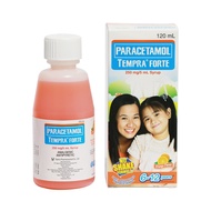 Tempra Forte Orange Flavor 250 mg 120 ml Syrup