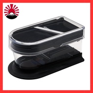 Kyocera Slicer Compact Cooker Set, Made in Japan, Ceramic, Rustproof, Slicing / Shredding / Grating, Sterile Bleaching OK, Black CS-400-FP