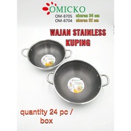 34cm Stainless Ear Frying Pan Non-Stick Frying Pan/Induction Frying Pan