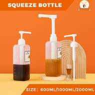 Fructose Syrup Pump Dispenser Plastic Bottle For Milk Tea Shop 5cc/8cc/10cc/15cc/20cc/30cc