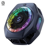 BLACK SHARK Magnetic Phone Cooler 5 Pro -18 Addressable RGB LEDs, Detachable Grip, APP-Controlled