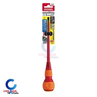 Vessel ไขควงบอลกันไฟฟ้า [ ราคาต่อ 1 ชิ้น ] 1000V No.200 PH1 PH2 PH3 SL5 SL5 หัวแฉก หัวแบน ไขควง ไขคว