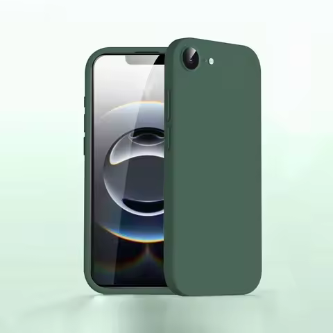 For iPhone 17e Case Cover iPhone 17e 16e Fundas Coque Soft TPU Original Liquid Silicone Camera Prote