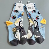 龍貓 襪 日用品 貓巴士 公仔 長襪 中筒襪 totoro 宮崎駿 生日禮物 送禮 socks jiji 黑貓 魔女宅急便 kiki