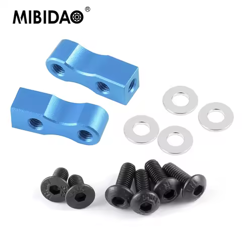 MIBIDAO TT02 Aluminum Servo Mount for Tamiya TT02 1/10 RC Drift Car Upgrade Parts