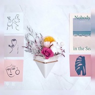 【DIY材料包】玫瑰永生花 療癒三角壁掛 / DIY材料包