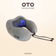 OTO Soothie | Neck Pillow for Travel with Massager - 3D Support Memory Foam | ST-008