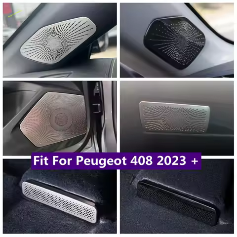 A-Pillar Horn/Car Door Horn/Glove Box Glitter/Under seat air outlet Cover Trim Fit For Peugeot 408 2