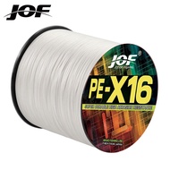 JOF 300M X16 Abrasion Resistant Braided Fishing Line Multicolor Super Strong Sea Line