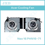 CPU GPU Fan DC12V 1A For Acer Predator Helios Neo 16 PHN16-71
