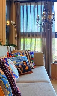 我的時尚沙發😊❤️ Lorenzo Sofa 六人座❤️ (亞麻卡其色）本月下單❤️加送限量歐洲進口抱枕 ❤️淡水 免運