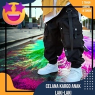 News Imported Children's Cargo Pants Yah Bunda Long Children's Cargo Pants Ages 2-14 Years Girls' Ca