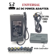 AC/DC Adapter 96W 12v/15v/16v/18v/19v/20v/24v Universal AC To DC Adjustable Notebook Power Supply Ad