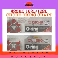 428HO 122L/132L CHOHO ORING CHAIN JAPAN SPEC ~ *GOLD* SPECIAL RACING MOTORCYCLE MOTOR RANTAI O-RING