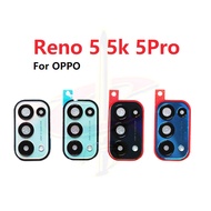 Camera Lens Cover With Frame Replacement for Oppo Reno 5 Pro Reno5 Pro