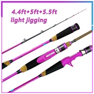 【NYA】4.4ft/5ft/5.5ft【40-200g/10kg】solid Rod tip profession Deepsea Boat Fishing Rod Saltwater rod light fishing fod Spinning rod  baitcasting rod boat fishing jigging rod