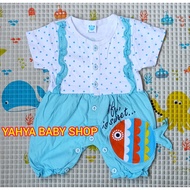 Baby Girl Clothes / Jumsuit Model Girl Clothes / Fish Motif Girl Jumper / Polka Dot Baby Clothes