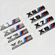 Silver Grey Black X1M X2M X3M X4M X5M X6M X7M X8M COMPETITION Emblems for BMW F97 F98 E70 F85 F95 E7