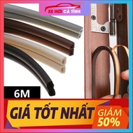 Combo 6 Meters (3M*2) available 3m Self-adhesive D-shaped gasket for doors, Soundproof strip Avoid c