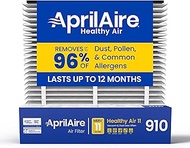 AprilAire 910 Replacement Filter for AprilAire Whole House Air Purifiers - MERV 11, Clean Air & Dust