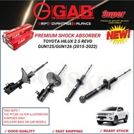GAB SUPER FRONT ABSORBER/ REAR ABSORBER -ORIGINAL- TOYOTA HILUX 2.5 REVO GUN125 GUN126 (2015-2022)