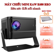 Máy Chiếu Mini KAW K680 Pro Chính Hãng Full HD 1080P Độ Sáng Cao 1400 Lumen - BH 12 Tháng