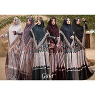 ORIGINAL Gamis Syari GAIA Syar'i by Nha Miranda - Lebaran mewah pesta