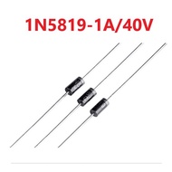 Bag of 10 - 1N5819 - Schottky Diode IN5819 1A/40V DO-41 Pin - Quick Diode 5819, SS14, 1N5819 Pin