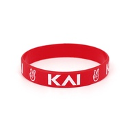 Deuce Brand Kaibands Sports Bracelet KAI Kyrie Irving Red Background White Letter Wear [ACS]