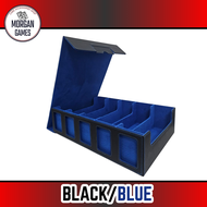 【𝐌𝐨𝐫𝐠𝐚𝐧 𝐆𝐚𝐦𝐞𝐬】[Ready Stock] Premium PU Leather 5-Drawer Card Storage Case | TCG Organizer Box