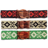 Ethnic handmade beaded women's belt belt woman