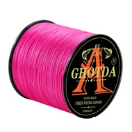 GHOTDA  500M X4 PE Line Braided Fishing Line Strong Braided Wire for Fishing Reel and Rod