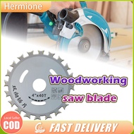 Durable Two-way Alloy Saw Blade 4''×40T Circular Saw Blade High efficiency Double Side Saw Blade Woo