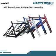 MXL Frame Caliber Sepeda Minivelo Discbrake/V Brake Alloy Include Fork