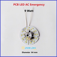PCB LED AC Emergency Watt Lengkap 7W 9W 12W 15W Mesin Lampu Otomatis Lampu LED Magic AC DC