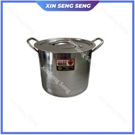 21cm 23cm 25cm 28cm Zelex Stainless Steel Stock Pot