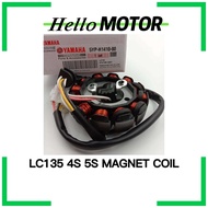 YAMAHA LC135 LC 135 STARTER COIL MAGNET STARTOR ASSY FUEL COIL 100% ORIGINAL THAI YAMAHA GENUINE PAR