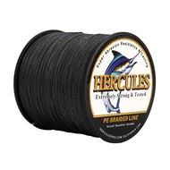 HERCULES 4 Strands 100M/300M/1000M Black 6lbs-100lbs PE Braided Fishing Line