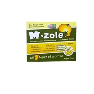 M-ZOLE  CHEWABLE 1 TABLET