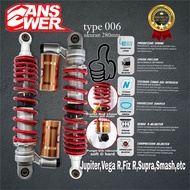 Shock belakang/Shockbreaker Jupiter Z/Vega R/F1Z R/Supra/Smash type 006-280 Answer Tabung Bawah Sete