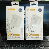 CHARGER TC REALME TYPE C 65W ORIGINAL VOOC SMART CHARGER
