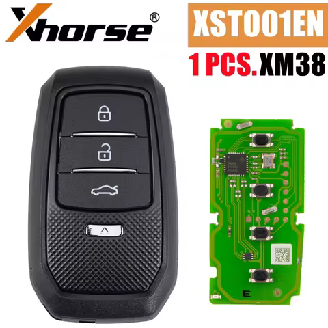 1PCS Xhorse XM38 XSTO01EN for Toyota/Lexus FENG.T Univeral Smart Remote key for VVDI2 VVDI Programme
