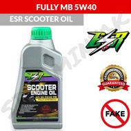 ESR SCOOTER ENGINE OIL FULLY 5W40 MB 1LITER SCOOTER OIL MOTOR MINYAK SKUTER MOTOSIKAL FULLY SYNTHETI